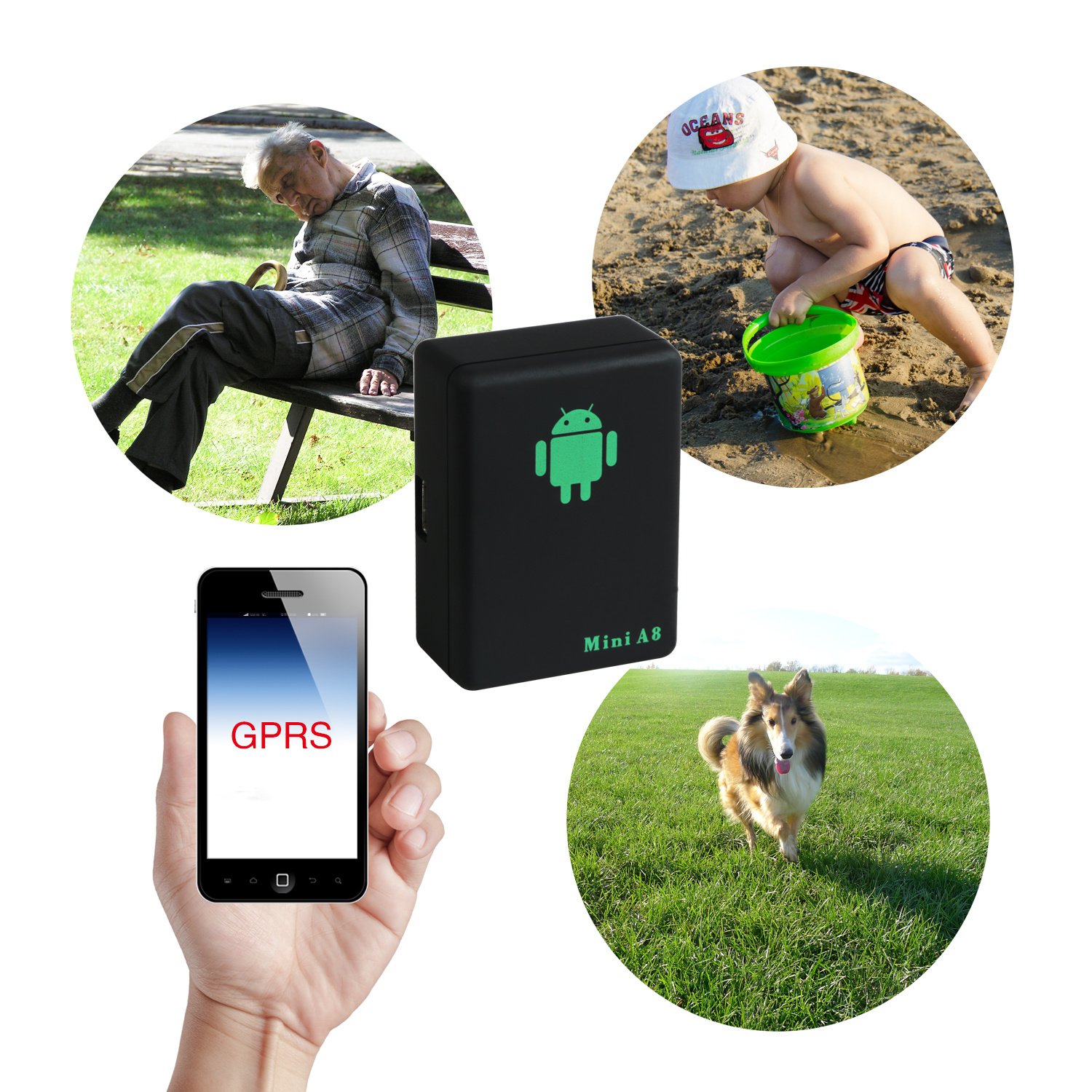 Real Time Portable Mini GSM/GPRS/GPS Tracker